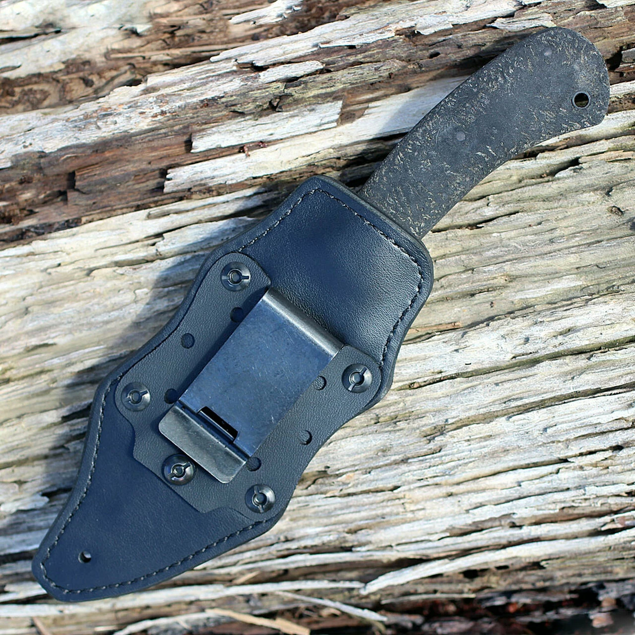 Deals ๐ Winkler Knives 009 Belt Knife 4.5" Plain Blade Black Rubber Handle ๐งจ 4 Deals ๐ Winkler Knives 009 Belt Knife 4.5" Plain Blade Black Rubber Handle ๐งจ - Image 4