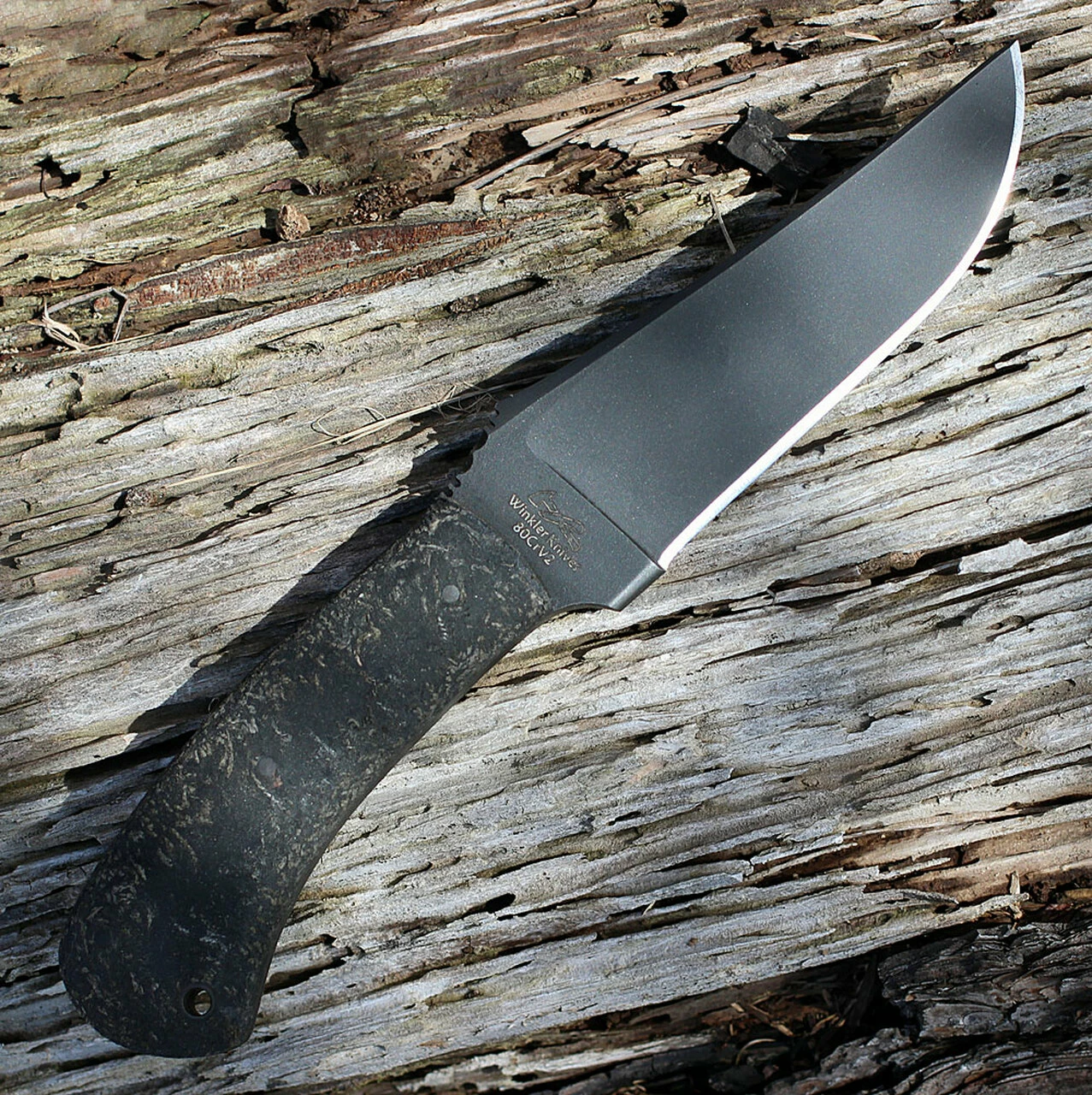 Deals ๐ Winkler Knives 009 Belt Knife 4.5" Plain Blade Black Rubber Handle ๐งจ 3 Deals ๐ Winkler Knives 009 Belt Knife 4.5" Plain Blade Black Rubber Handle ๐งจ - Image 3