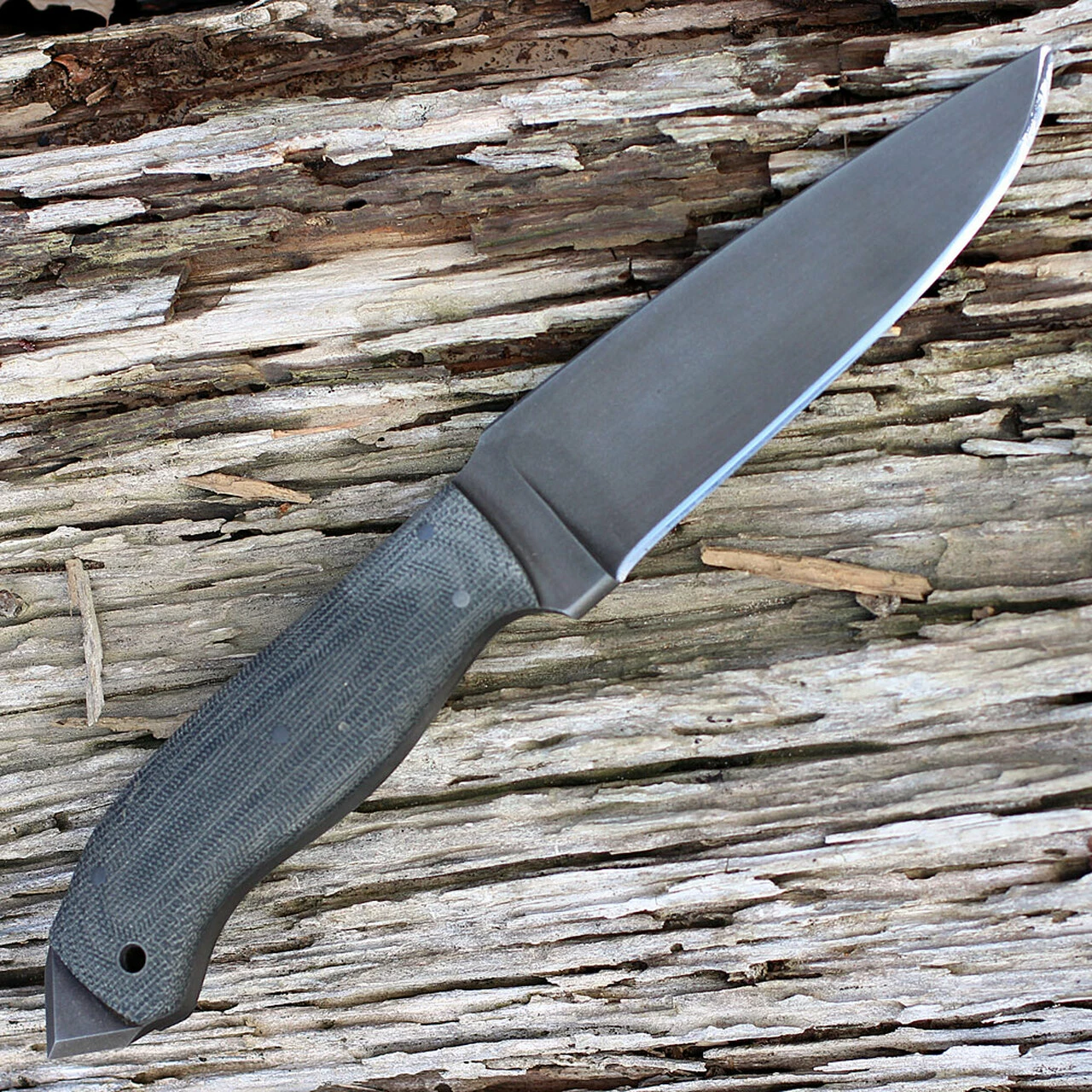 Brand new 💯 Winkler Knives 017 Spike Fixed Blade Black Micarta Handle 🎁 2 Brand new 💯 Winkler Knives 017 Spike Fixed Blade Black Micarta Handle 🎁 - Image 2
