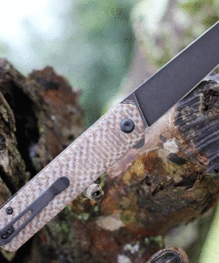 Promo 🎁 Kansept Knives Kansept Foosa Liner Lock - Plaid Brown Micarta (3" 154CM Blk SW) X2020T2 ✨ 5 Promo 🎁 Kansept Knives Kansept Foosa Liner Lock - Plaid Brown Micarta (3" 154CM Blk SW) X2020T2 ✨ -Automatic Knives shop x2020t2 90461.1636667355