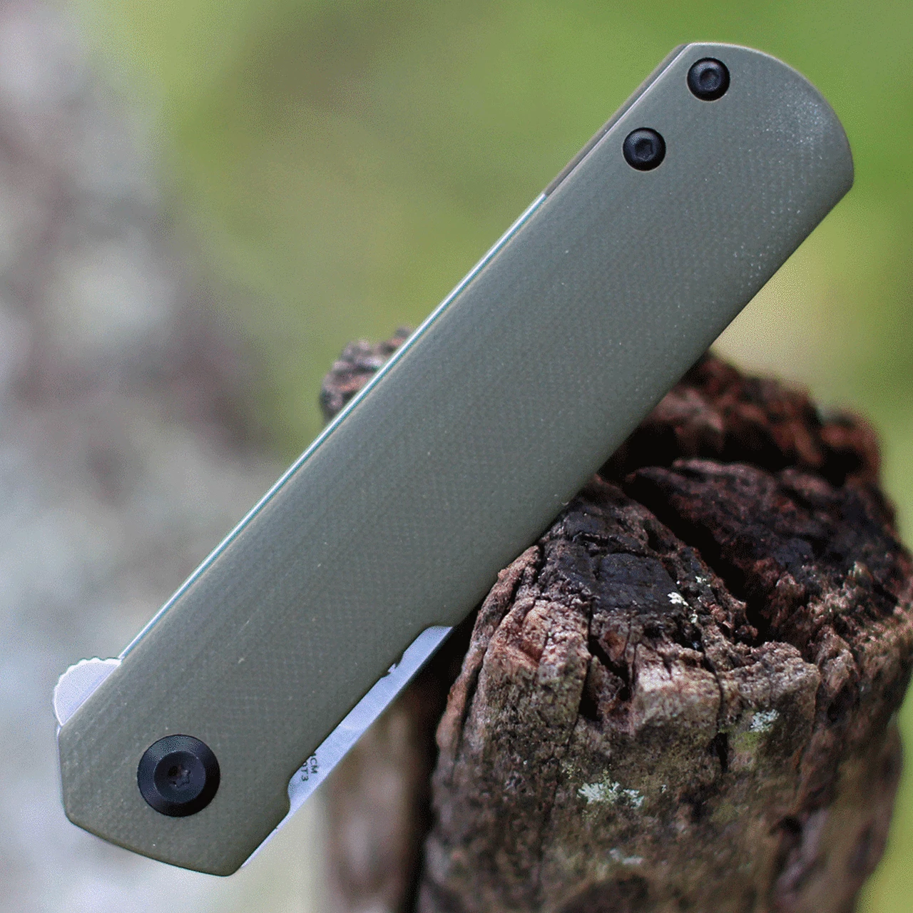 Flash Sale 🔔 Kansept Knives Kansept Foosa Liner Lock - OD Green G10 (3" 154CM SW) X2020T3 🎁 3 Flash Sale 🔔 Kansept Knives Kansept Foosa Liner Lock - OD Green G10 (3" 154CM SW) X2020T3 🎁 - Image 3