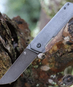 Deals 🧨 Kansept Knives Kansept Foosa Liner Lock - Blk Micarta (3" 154CM Blk SW) X2020T6 🔔